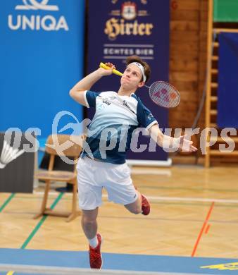 Badminton. 2. Bundesliga. ASKOE Kelag Kaernten gegen WBH Wien. Felix Steinwender (ASKOE Kelag Kaernten). Klagenfurt, am 15.2.2025.
Foto: Kuess
---
pressefotos, pressefotografie, kuess, qs, qspictures, sport, bild, bilder, bilddatenbank