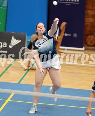 Badminton. 2. Bundesliga. ASKOE Kelag Kaernten gegen WBH Wien. Lea Kreulitsch (ASKOE Kelag Kaernten). Klagenfurt, am 15.2.2025.
Foto: Kuess
---
pressefotos, pressefotografie, kuess, qs, qspictures, sport, bild, bilder, bilddatenbank