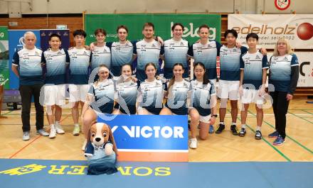 Badminton. 2. Bundesliga. ASKOE Kelag Kaernten gegen WBH Wien. Mannschaftsfoto (ASKOE Kelag Kaernten). Klagenfurt, am 15.2.2025.
Foto: Kuess
---
pressefotos, pressefotografie, kuess, qs, qspictures, sport, bild, bilder, bilddatenbank