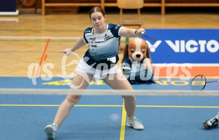 Badminton. 2. Bundesliga. ASKOE Kelag Kaernten gegen WBH Wien. Lea Kreulitsch (ASKOE Kelag Kaernten). Klagenfurt, am 15.2.2025.
Foto: Kuess
---
pressefotos, pressefotografie, kuess, qs, qspictures, sport, bild, bilder, bilddatenbank