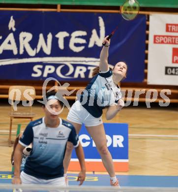 Badminton. 2. Bundesliga. ASKOE Kelag Kaernten gegen WBH Wien. Elina Wutte, Simon Wang (ASKOE Kelag Kaernten). Klagenfurt, am 15.2.2025.
Foto: Kuess
---
pressefotos, pressefotografie, kuess, qs, qspictures, sport, bild, bilder, bilddatenbank