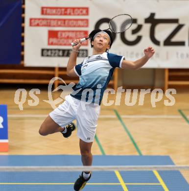 Badminton. 2. Bundesliga. ASKOE Kelag Kaernten gegen WBH Wien. Simon Wang (ASKOE Kelag Kaernten). Klagenfurt, am 15.2.2025.
Foto: Kuess
---
pressefotos, pressefotografie, kuess, qs, qspictures, sport, bild, bilder, bilddatenbank