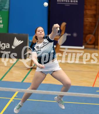 Badminton. 2. Bundesliga. ASKOE Kelag Kaernten gegen WBH Wien. Lea Kreulitsch (ASKOE Kelag Kaernten). Klagenfurt, am 15.2.2025.
Foto: Kuess
---
pressefotos, pressefotografie, kuess, qs, qspictures, sport, bild, bilder, bilddatenbank