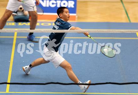 Badminton. 2. Bundesliga. ASKOE Kelag Kaernten gegen WBH Wien. Haolei Zhang(ASKOE Kelag Kaernten). Klagenfurt, am 15.2.2025.
Foto: Kuess
---
pressefotos, pressefotografie, kuess, qs, qspictures, sport, bild, bilder, bilddatenbank