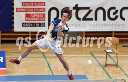 Badminton. 2. Bundesliga. ASKOE Kelag Kaernten gegen WBH Wien. Felix Steinwender (ASKOE Kelag Kaernten). Klagenfurt, am 15.2.2025.
Foto: Kuess
---
pressefotos, pressefotografie, kuess, qs, qspictures, sport, bild, bilder, bilddatenbank