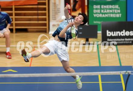 Badminton. 2. Bundesliga. ASKOE Kelag Kaernten gegen WBH Wien. Shangzu Zhan (ASKOE Kelag Kaernten). Klagenfurt, am 15.2.2025.
Foto: Kuess
---
pressefotos, pressefotografie, kuess, qs, qspictures, sport, bild, bilder, bilddatenbank