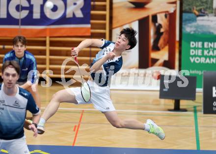 Badminton. 2. Bundesliga. ASKOE Kelag Kaernten gegen WBH Wien. Shangzu Zhan (ASKOE Kelag Kaernten). Klagenfurt, am 15.2.2025.
Foto: Kuess
---
pressefotos, pressefotografie, kuess, qs, qspictures, sport, bild, bilder, bilddatenbank