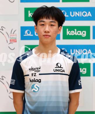 Badminton. 2. Bundesliga. ASKOE Kelag Kaernten gegen WBH Wien. Shangzu Zhan  (ASKOE Kelag Kaernten). Klagenfurt, am 15.2.2025.
Foto: Kuess
---
pressefotos, pressefotografie, kuess, qs, qspictures, sport, bild, bilder, bilddatenbank