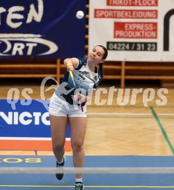 Badminton. 2. Bundesliga. ASKOE Kelag Kaernten gegen WBH Wien. Denise Hofer (ASKOE Kelag Kaernten). Klagenfurt, am 15.2.2025.
Foto: Kuess
---
pressefotos, pressefotografie, kuess, qs, qspictures, sport, bild, bilder, bilddatenbank