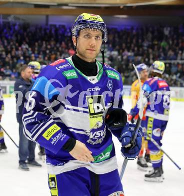 Eishockey ICE Bundesliga. VSV gegen Asiago. Guus Van Nes  (VSV). Villach, am 21.2..2025
Foto: Kuess
---
pressefotos, pressefotografie, kuess, qs, qspictures, sport, bild, bilder, bilddatenbank