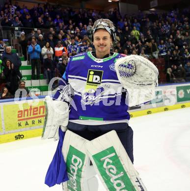 Eishockey ICE Bundesliga. VSV gegen Asiago.  Jean Philippe Lamoureux (VSV). Villach, am 21.2..2025
Foto: Kuess
---
pressefotos, pressefotografie, kuess, qs, qspictures, sport, bild, bilder, bilddatenbank