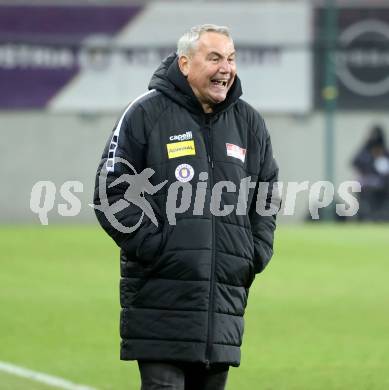 Fussball Bundesliga. SK Austria Klagenfurt gegen GAK. Trainer Peter Pacult  (Klagenfurt). Klagenfurt, am 22.2.2025.
Foto: Kuess
---
pressefotos, pressefotografie, kuess, qs, qspictures, sport, bild, bilder, bilddatenbank