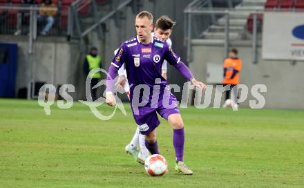 Fussball Bundesliga. SK Austria Klagenfurt gegen GAK.  Florian Jaritz  (Klagenfurt), . Klagenfurt, am 22.2.2025.
Foto: Kuess
---
pressefotos, pressefotografie, kuess, qs, qspictures, sport, bild, bilder, bilddatenbank