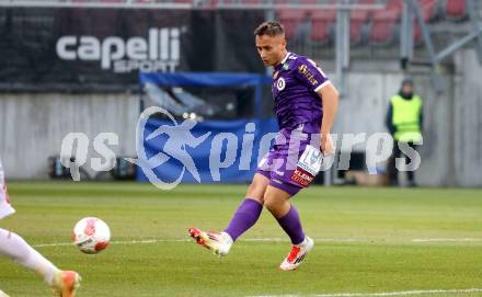 Fussball Bundesliga. SK Austria Klagenfurt gegen GAK. Tobias Koch  (Klagenfurt).   Klagenfurt, am 22.2.2025.
Foto: Kuess
---
pressefotos, pressefotografie, kuess, qs, qspictures, sport, bild, bilder, bilddatenbank