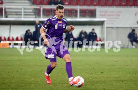 Fussball Bundesliga. SK Austria Klagenfurt gegen GAK.  Christopher Wernitznig  (Klagenfurt),  Klagenfurt, am 22.2.2025.
Foto: Kuess
---
pressefotos, pressefotografie, kuess, qs, qspictures, sport, bild, bilder, bilddatenbank