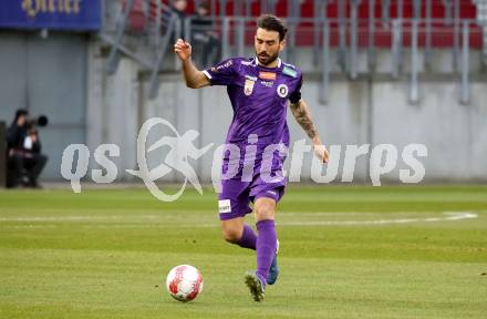 Fussball Bundesliga. SK Austria Klagenfurt gegen GAK. Kosmas Gkezos  (Klagenfurt). Klagenfurt, am 22.2.2025.
Foto: Kuess
---
pressefotos, pressefotografie, kuess, qs, qspictures, sport, bild, bilder, bilddatenbank