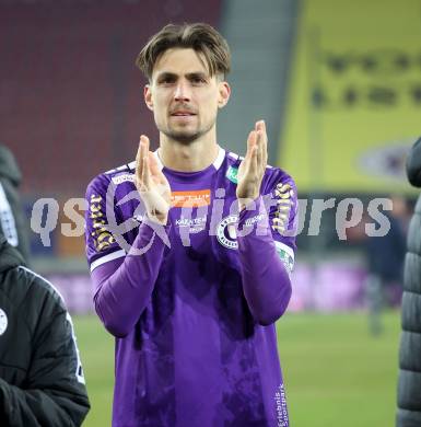 Fussball Bundesliga. SK Austria Klagenfurt gegen GAK. Thorsten Mahrer (Klagenfurt).  Klagenfurt, am 22.2.2025.
Foto: Kuess
---
pressefotos, pressefotografie, kuess, qs, qspictures, sport, bild, bilder, bilddatenbank