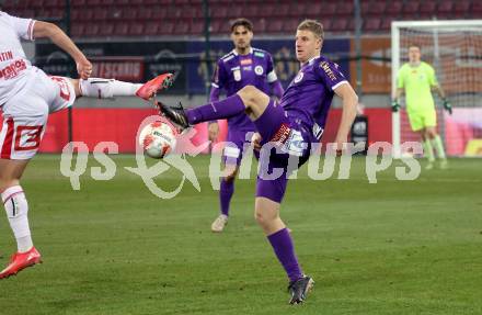 Fussball Bundesliga. SK Austria Klagenfurt gegen GAK. Martin Hinteregger  (Klagenfurt). Klagenfurt, am 22.2.2025.
Foto: Kuess
---
pressefotos, pressefotografie, kuess, qs, qspictures, sport, bild, bilder, bilddatenbank