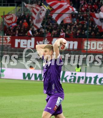 Fussball Bundesliga. SK Austria Klagenfurt gegen GAK.  Martin Hinteregger  (Klagenfurt), Klagenfurt, am 22.2.2025.
Foto: Kuess
---
pressefotos, pressefotografie, kuess, qs, qspictures, sport, bild, bilder, bilddatenbank