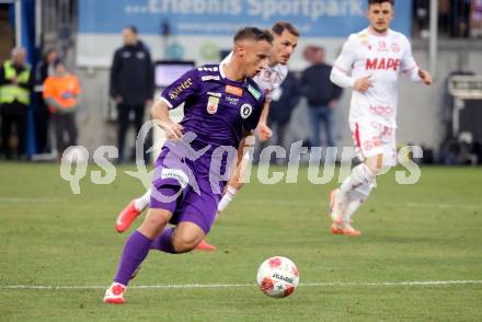 Fussball Bundesliga. SK Austria Klagenfurt gegen GAK. Tobias Koch  (Klagenfurt).  Klagenfurt, am 22.2.2025.
Foto: Kuess
---
pressefotos, pressefotografie, kuess, qs, qspictures, sport, bild, bilder, bilddatenbank