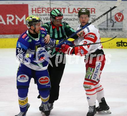 Eishockey ICE Bundesliga. VSV gegen Bozen.  Torjubel Guus Van Nes (VSV), Simon Bourque (Bozen). Villach, am 4.3.2025
Foto: Kuess
---
pressefotos, pressefotografie, kuess, qs, qspictures, sport, bild, bilder, bilddatenbank