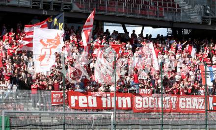 Fussball Bundesliga. SK Austria Klagenfurt gegen GAK.  Fans  (GAK). Klagenfurt, am 19.4.2025.
Foto: Kuess
www.qspictures.net
---
pressefotos, pressefotografie, kuess, qs, qspictures, sport, bild, bilder, bilddatenbank