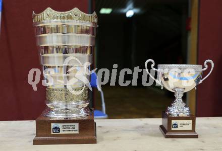 Basketball 2. Liga 2024/2025. Playoffs. F2.   Woerthersee Piraten gegen Mistelbach Mustangs   Meisterpokale. Klagenfurt, am 1.5.2025.
Foto: Kuess


---
pressefotos, pressefotografie, kuess, qs, qspictures, sport, bild, bilder, bilddatenbank