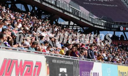 Fussball Bundesliga. SK Austria Klagenfurt gegen WSG Tirol. Fans (SK Austria Klagenfurt). Klagenfurt, am 10.5.2025.
Foto: Kuess
www.qspictures.net
---
pressefotos, pressefotografie, kuess, qs, qspictures, sport, bild, bilder, bilddatenbank