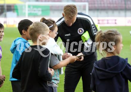 Fussball Bundesliga. SK Austria Klagenfurt gegen WSG Tirol. Marco Knaller (SK Austria Klagenfurt). Klagenfurt, am 10.5.2025.
Foto: Kuess
www.qspictures.net
---
pressefotos, pressefotografie, kuess, qs, qspictures, sport, bild, bilder, bilddatenbank