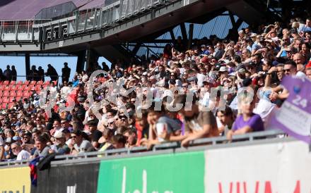 Fussball Bundesliga. SK Austria Klagenfurt gegen WSG Tirol. Fans. Klagenfurt, am 10.5.2025.
Foto: Kuess
www.qspictures.net
---
pressefotos, pressefotografie, kuess, qs, qspictures, sport, bild, bilder, bilddatenbank