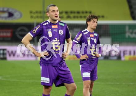 Fussball Bundesliga. SK Austria Klagenfurt gegen Hartberg.  Niklas Szerencsi, Philipp Wydra (SK Austria Klagenfurt). Klagenfurt, am 23.5.2025.
Foto: Kuess
www.qspictures.net
---
pressefotos, pressefotografie, kuess, qs, qspictures, sport, bild, bilder, bilddatenbank
