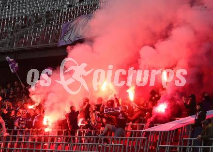 Fussball Bundesliga. SK Austria Klagenfurt gegen Hartberg.  Fans Klagenfurt. Klagenfurt, am 23.5.2025.
Foto: Kuess
www.qspictures.net
---
pressefotos, pressefotografie, kuess, qs, qspictures, sport, bild, bilder, bilddatenbank