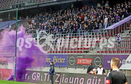 Fussball Bundesliga. SK Austria Klagenfurt gegen TSV Hartberg. Fans (SK Austria Klagenfurt). Klagenfurt, am 23.5.2025.
Foto: Kuess
www.qspictures.net
---
pressefotos, pressefotografie, kuess, qs, qspictures, sport, bild, bilder, bilddatenbank