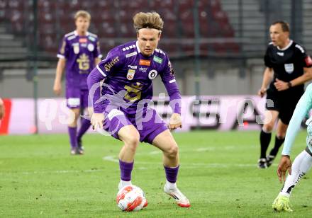 Fussball Bundesliga. SK Austria Klagenfurt gegen TSV Hartberg. Sky Schwarz  (SK Austria Klagenfurt). Klagenfurt, am 23.5.2025.
Foto: Kuess
www.qspictures.net
---
pressefotos, pressefotografie, kuess, qs, qspictures, sport, bild, bilder, bilddatenbank