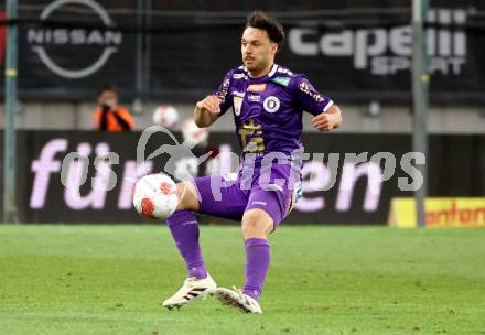 Fussball Bundesliga. SK Austria Klagenfurt gegen TSV Hartberg. Simon Straudi (SK Austria Klagenfurt). Klagenfurt, am 23.5.2025.
Foto: Kuess
www.qspictures.net
---
pressefotos, pressefotografie, kuess, qs, qspictures, sport, bild, bilder, bilddatenbank