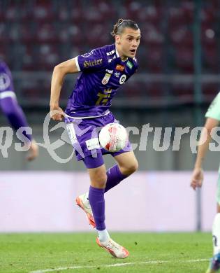 Fussball Bundesliga. SK Austria Klagenfurt gegen TSV Hartberg.  Niklas Szerencsi (SK Austria Klagenfurt)). Klagenfurt, am 23.5.2025.
Foto: Kuess
www.qspictures.net
---
pressefotos, pressefotografie, kuess, qs, qspictures, sport, bild, bilder, bilddatenbank
