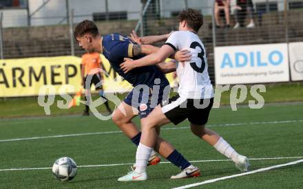 Fussball KÃ¤rntner Liga. Spittal gegen Velden.  Matthias Mitterdorfer (Spittal), Florian Schaller  (Velden). Spittal, am 5.6.2025.
Foto: Kuess
---
pressefotos, pressefotografie, kuess, qs, qspictures, sport, bild, bilder, bilddatenbank