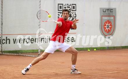 Tennis Bundesliga. Strassburg gegen Mauthausen.  Sebastian Ofner (Strassburg). Strassburg, am 6.6.2025.
Foto: Kuess
---
pressefotos, pressefotografie, kuess, qs, qspictures, sport, bild, bilder, bilddatenbank