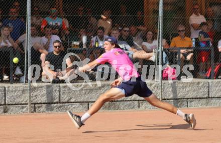 Tennis Bundesliga. Strassburg gegen Mauthausen.  Joel Schwaerzler  (Mauthausen). Strassburg, am 6.6.2025.
Foto: Kuess
---
pressefotos, pressefotografie, kuess, qs, qspictures, sport, bild, bilder, bilddatenbank