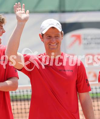Tennis Bundesliga. Strassburg gegen Mauthausen.  Patrick Ofner (Strassburg). Strassburg, am 6.6.2025.
Foto: Kuess
---
pressefotos, pressefotografie, kuess, qs, qspictures, sport, bild, bilder, bilddatenbank