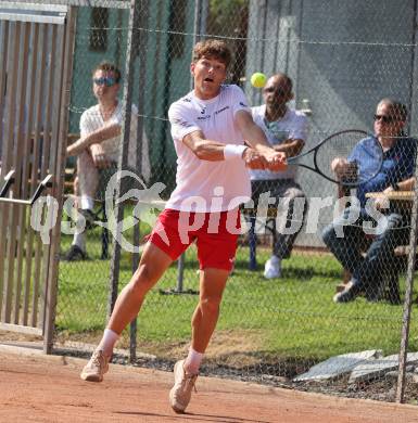 Tennis Bundesliga. Strassburg gegen Mauthausen. Sebastian Sorger  (Strassburg). Strassburg, am 6.6.2025.
Foto: Kuess
---
pressefotos, pressefotografie, kuess, qs, qspictures, sport, bild, bilder, bilddatenbank