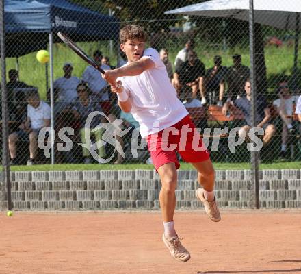 Tennis Bundesliga. Strassburg gegen Mauthausen.  Sebastian Sorger (Strassburg). Strassburg, am 6.6.2025.
Foto: Kuess
---
pressefotos, pressefotografie, kuess, qs, qspictures, sport, bild, bilder, bilddatenbank