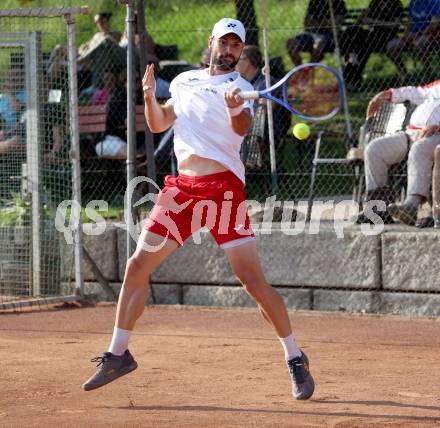 Tennis Bundesliga. Strassburg gegen Mauthausen. Jurij Rodionov  (Strassburg). Strassburg, am 6.6.2025.
Foto: Kuess
---
pressefotos, pressefotografie, kuess, qs, qspictures, sport, bild, bilder, bilddatenbank