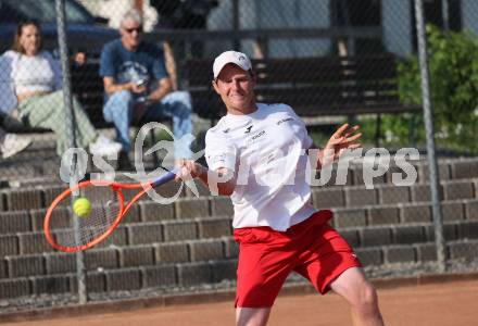 Tennis Bundesliga. Strassburg gegen Mauthausen. Patrick Ofner (Strassburg). Strassburg, am 6.6.2025.
Foto: Kuess


---
pressefotos, pressefotografie, kuess, qs, qspictures, sport, bild, bilder, bilddatenbank