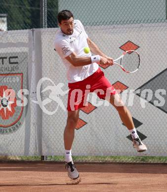 Tennis Bundesliga. Strassburg gegen Mauthausen.  Sebastian Ofner (Strassburg). Strassburg, am 6.6.2025.
Foto: Kuess
---
pressefotos, pressefotografie, kuess, qs, qspictures, sport, bild, bilder, bilddatenbank