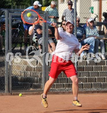 Tennis Bundesliga. Strassburg gegen Mauthausen.  Patrick Ofner  (Strassburg). Strassburg, am 6.6.2025.
Foto: Kuess
---
pressefotos, pressefotografie, kuess, qs, qspictures, sport, bild, bilder, bilddatenbank