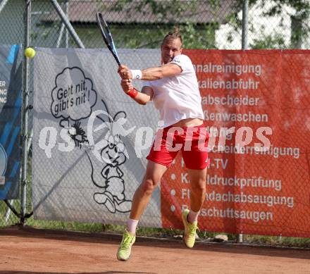 Tennis Bundesliga. Strassburg gegen Mauthausen.  Deni Zmak  (Strassburg). Strassburg, am 6.6.2025.
Foto: Kuess
---
pressefotos, pressefotografie, kuess, qs, qspictures, sport, bild, bilder, bilddatenbank