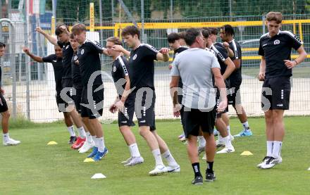 Fussball 2. Liga. Training SK Austria Klagenfurt.  Klagenfurt, am 16.6.2025.
Foto: Kuess
---
pressefotos, pressefotografie, kuess, qs, qspictures, sport, bild, bilder, bilddatenbank