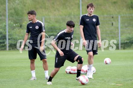 Fussball 2. Liga. Training SK Austria Klagenfurt.  Klagenfurt, am 16.6.2025.
Foto: Kuess
---
pressefotos, pressefotografie, kuess, qs, qspictures, sport, bild, bilder, bilddatenbank