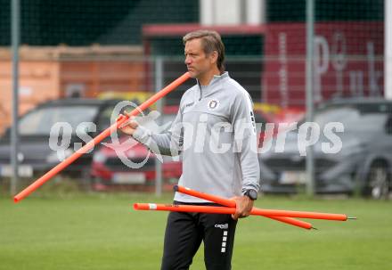Fussball 2. Liga. Training SK Austria Klagenfurt.  Trainer Rolf Landerl. Klagenfurt, am 16.6.2025.
Foto: Kuess
---
pressefotos, pressefotografie, kuess, qs, qspictures, sport, bild, bilder, bilddatenbank